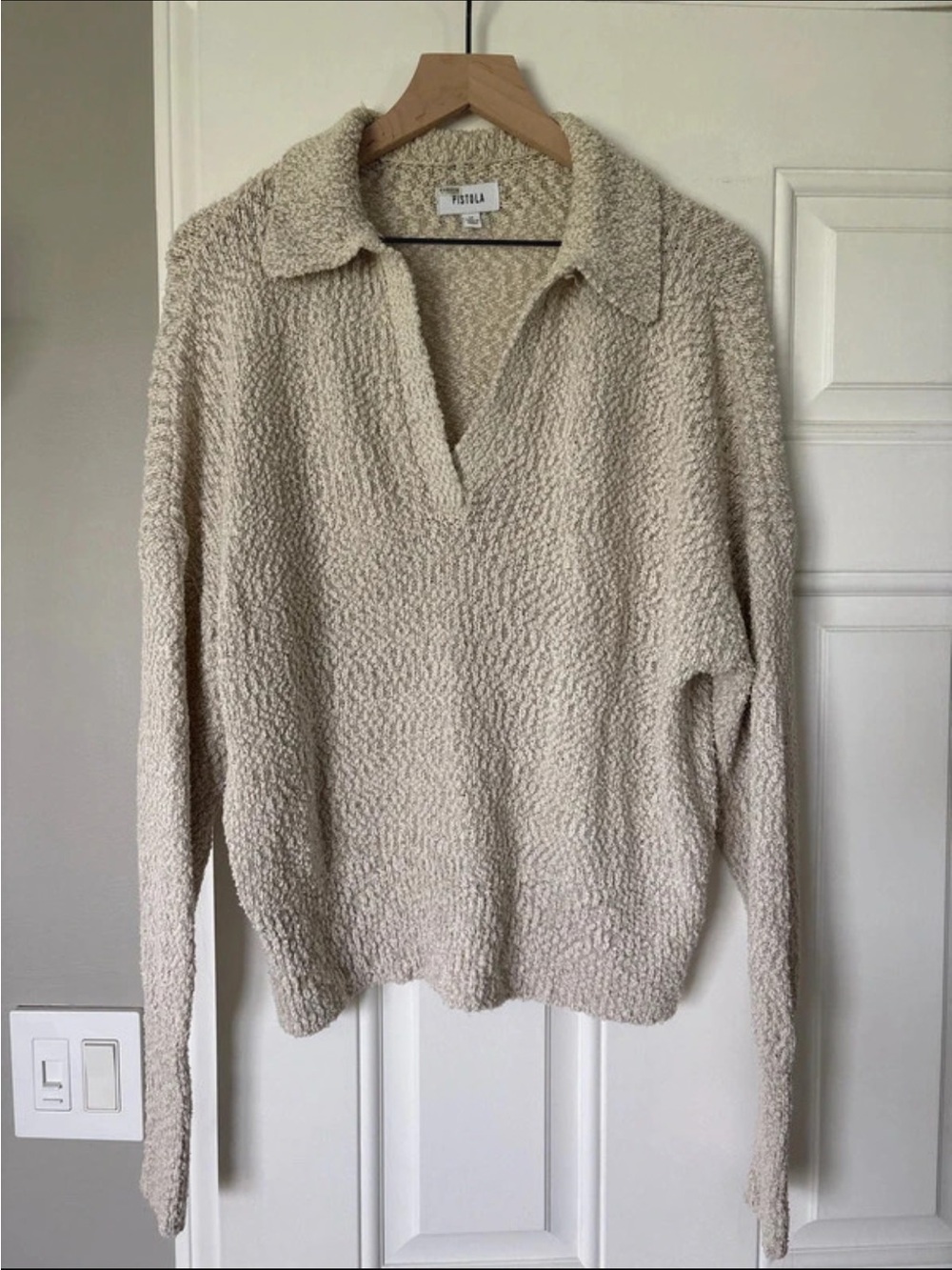 PISTOLA | Zoe Relaxed Polo Sweater